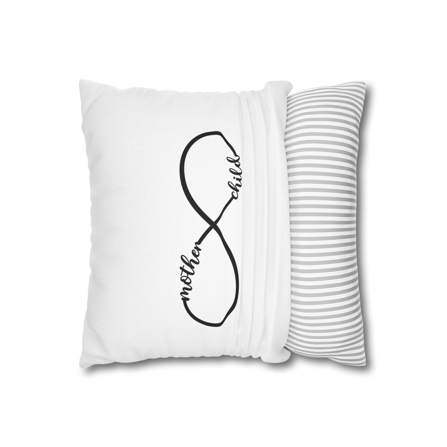Best Mom Ever Heart Pillowcase – "Love You Mom" Decorative Throw Pillow Cover