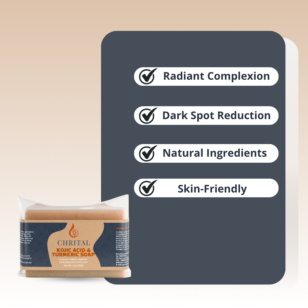 Kojic Acid & Turmeric Soap