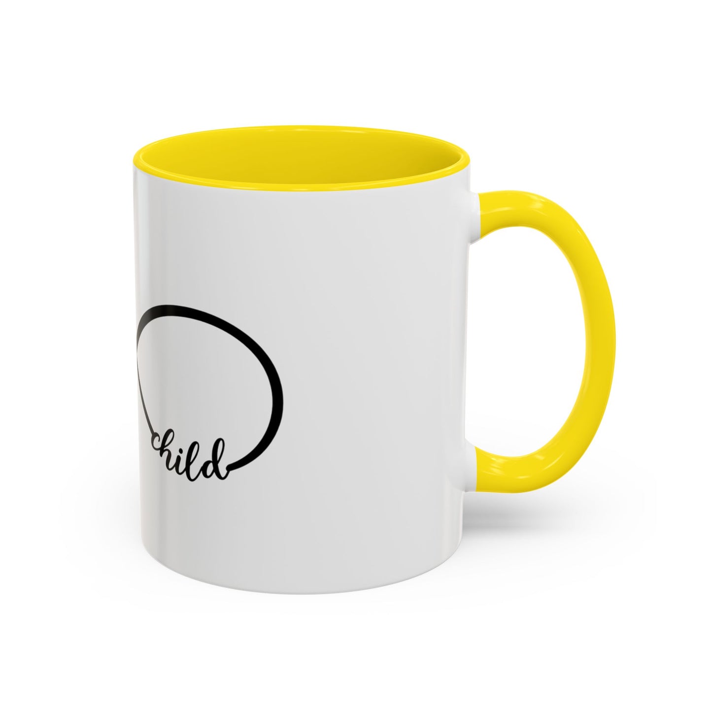 Mother & Child Infinity Accent Coffee Mug – Sentimental Mother's Day Gift (11/15oz)