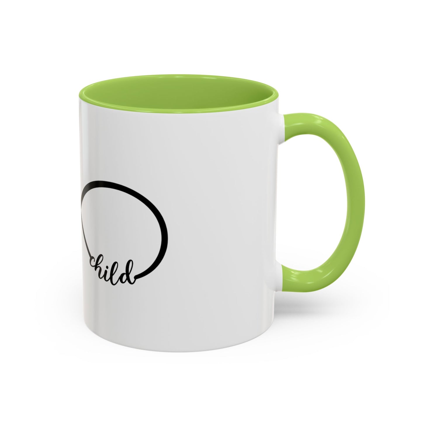 Mother & Child Infinity Accent Coffee Mug – Sentimental Mother's Day Gift (11/15oz)