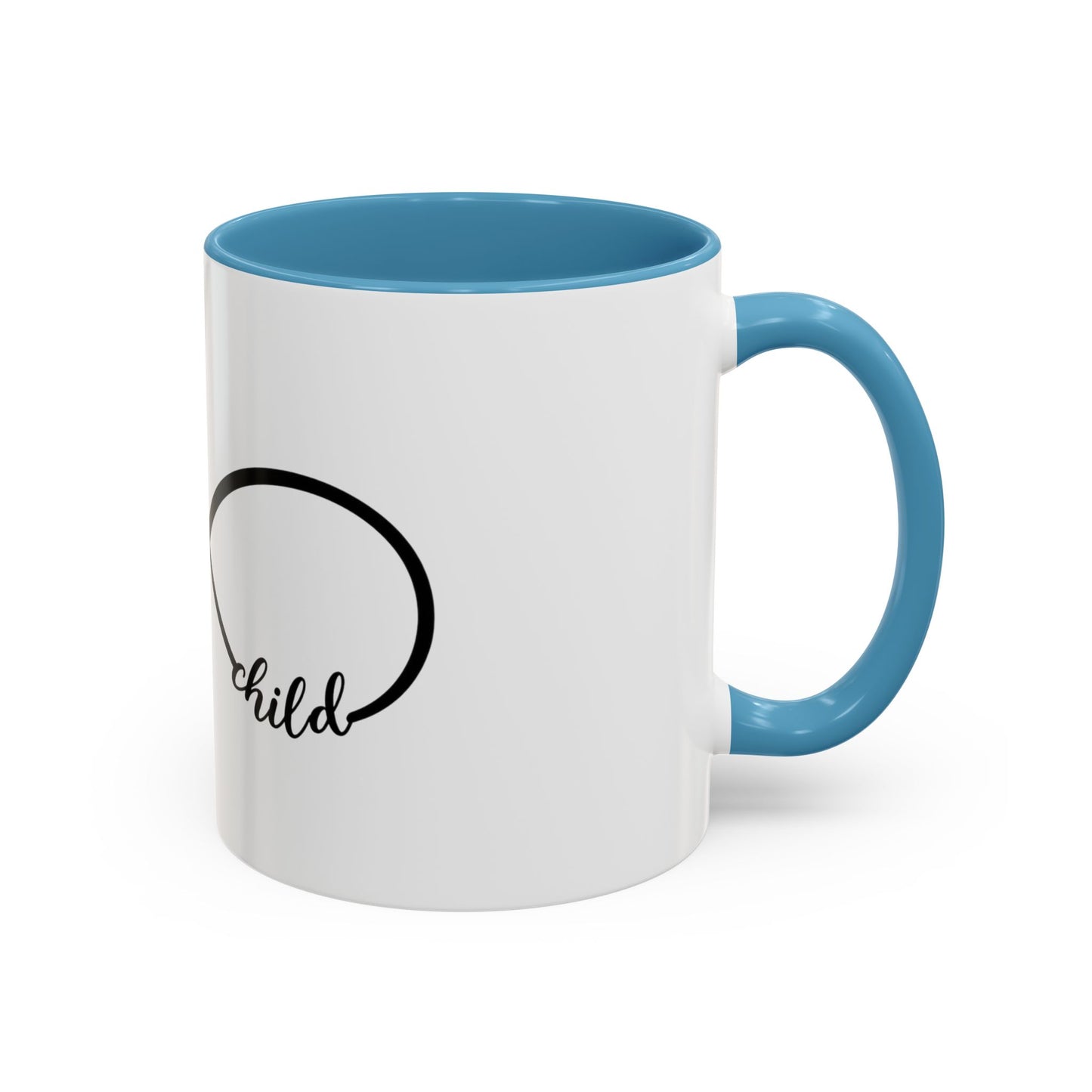 Mother & Child Infinity Accent Coffee Mug – Sentimental Mother's Day Gift (11/15oz)