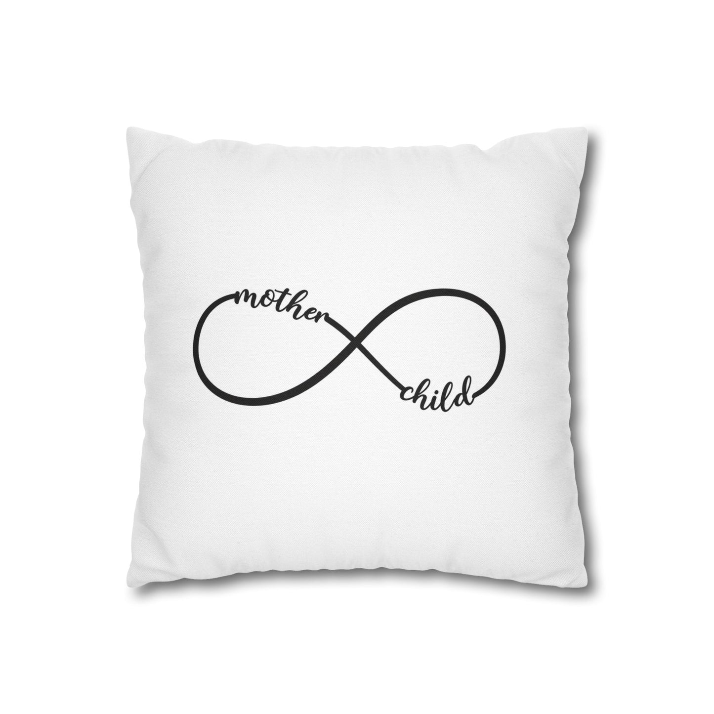 Best Mom Ever Heart Pillowcase – "Love You Mom" Decorative Throw Pillow Cover