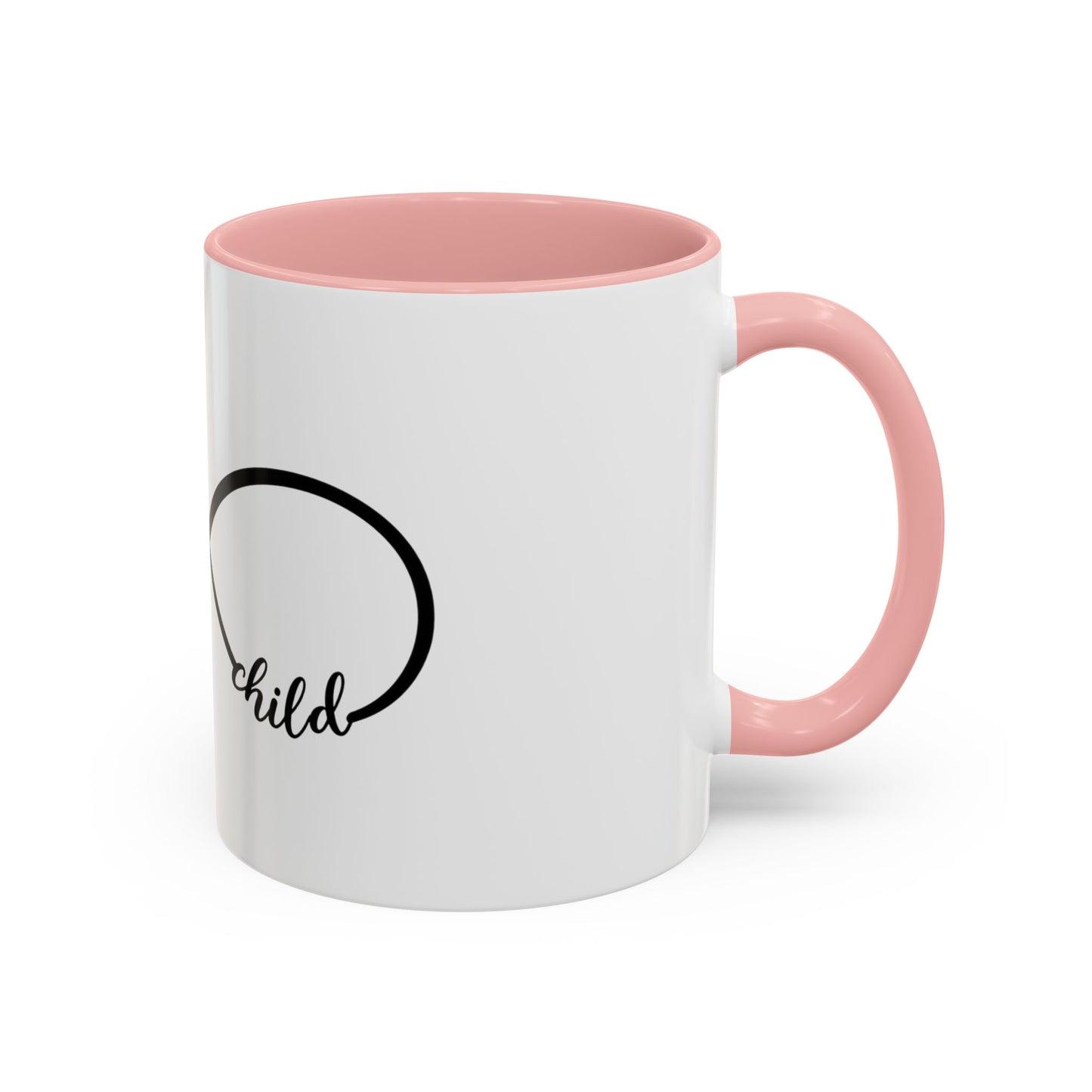 Mother & Child Infinity Accent Coffee Mug – Sentimental Mother's Day Gift (11/15oz)