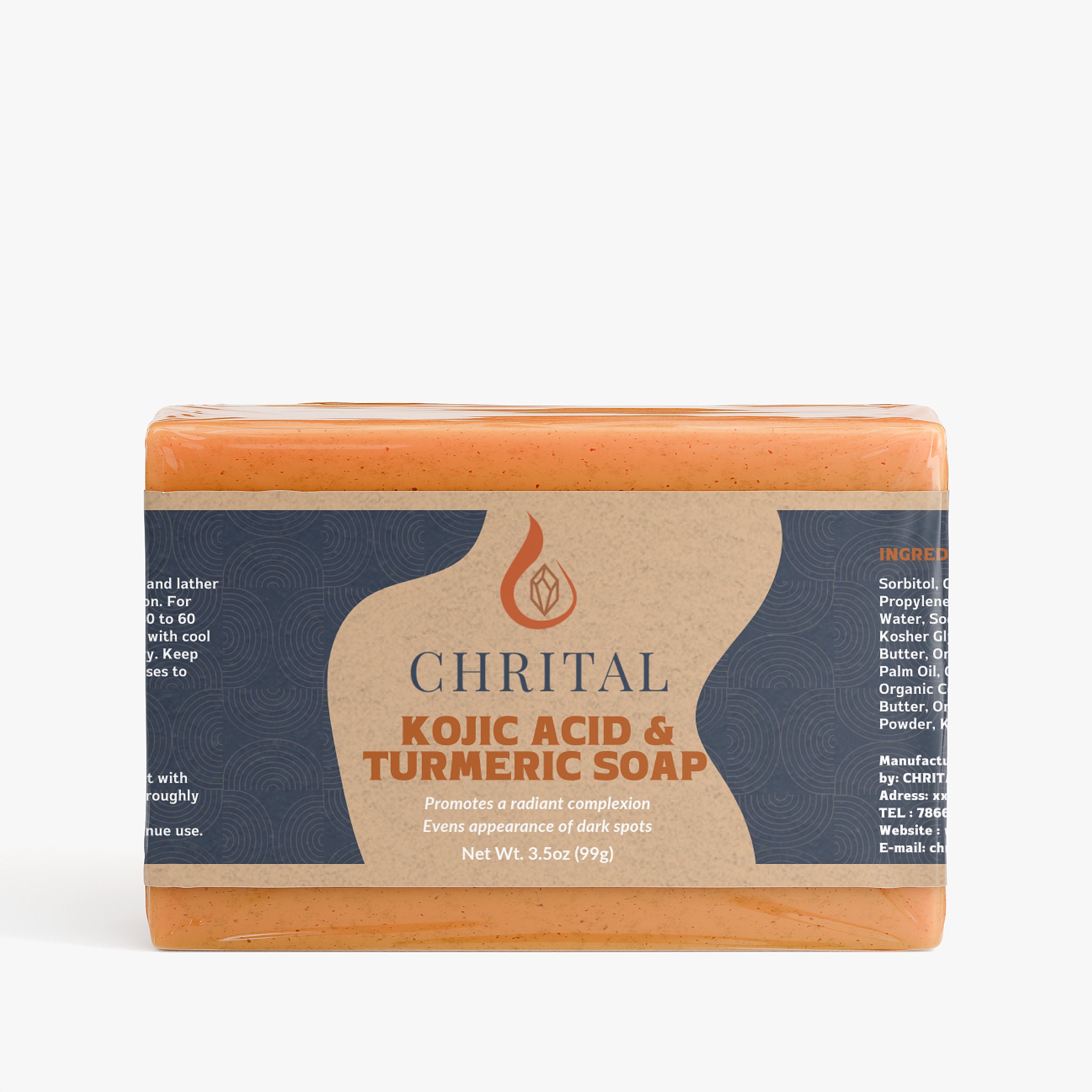 Kojic Acid & Turmeric Soap