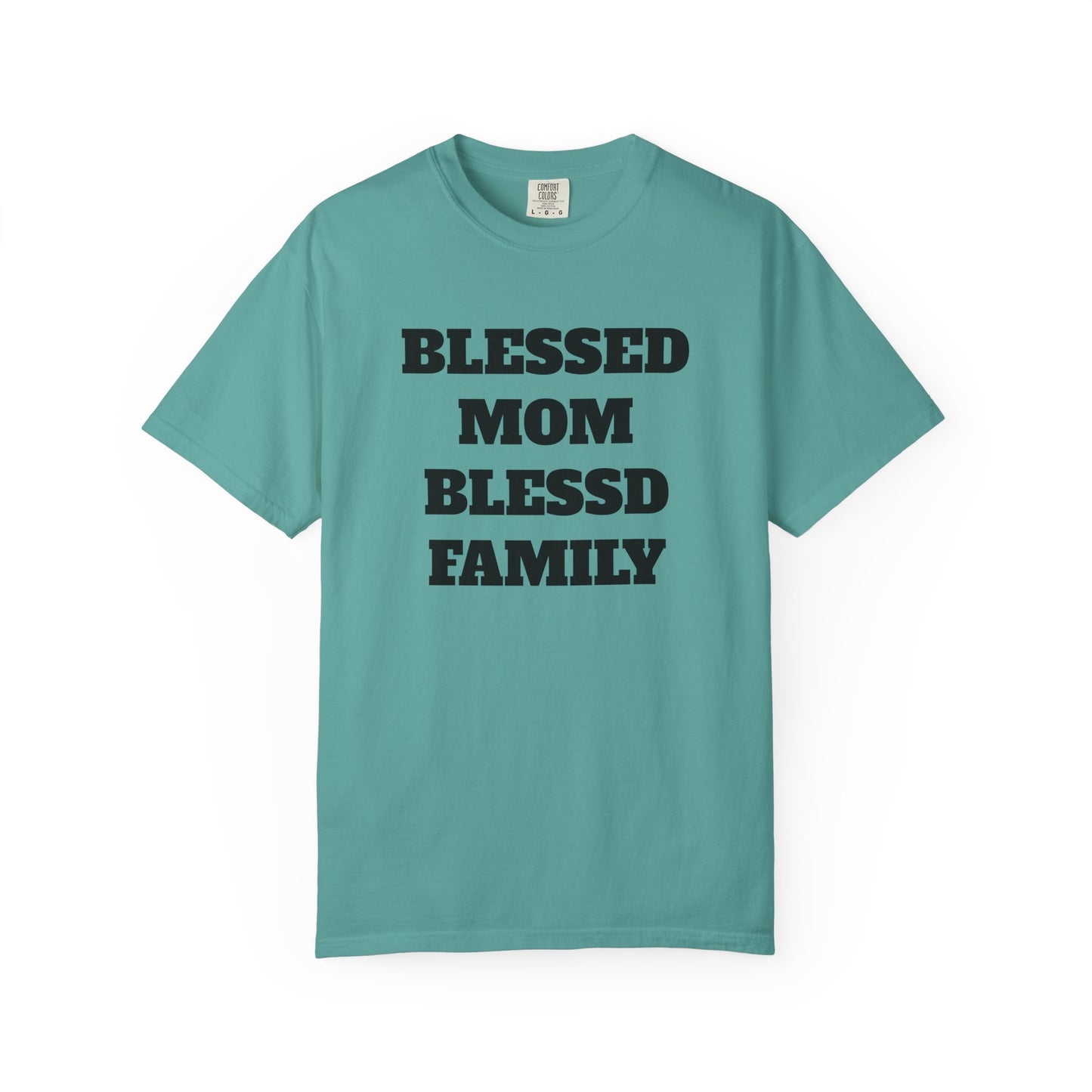 Blessed Mom Blessed Family T-Shirt