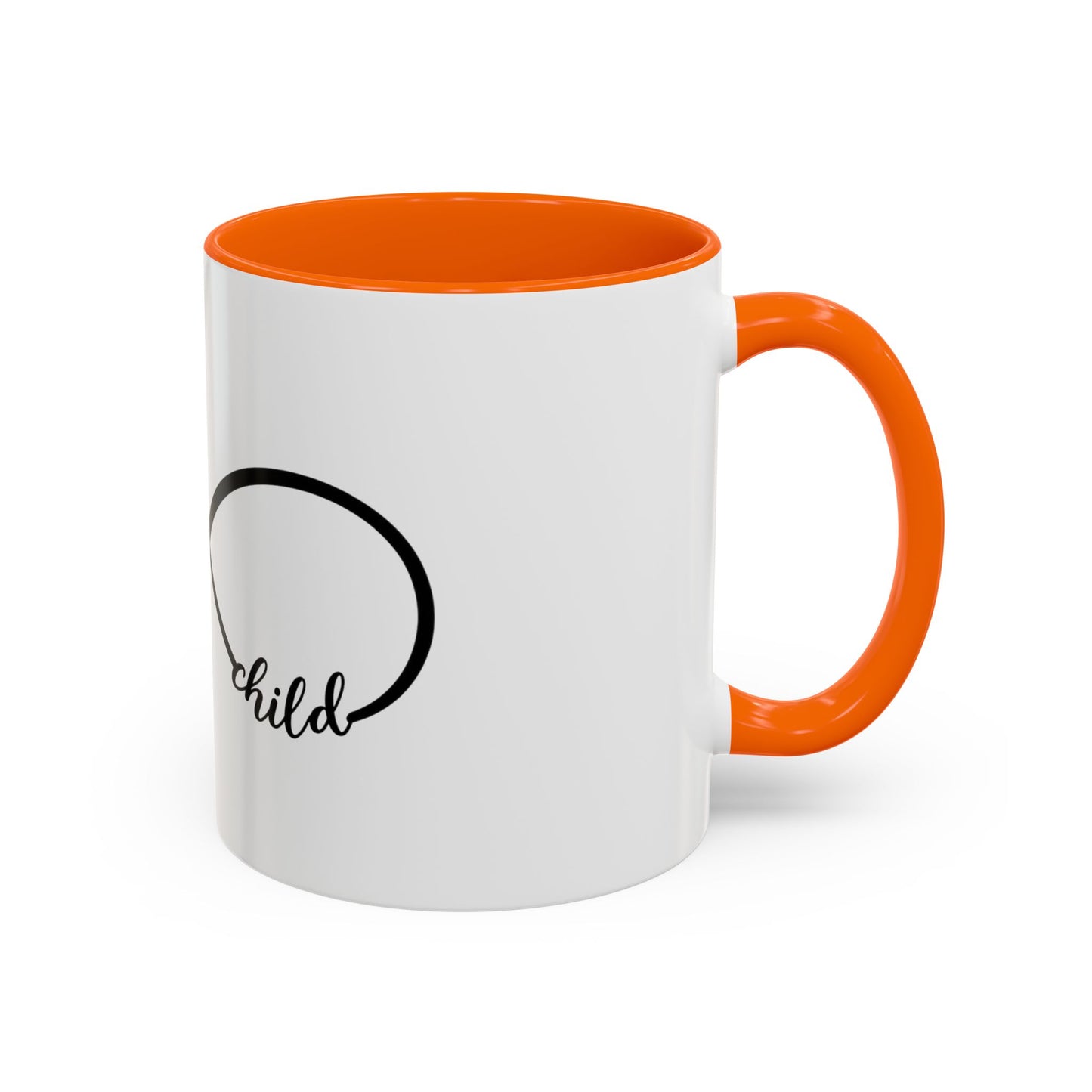 Mother & Child Infinity Accent Coffee Mug – Sentimental Mother's Day Gift (11/15oz)