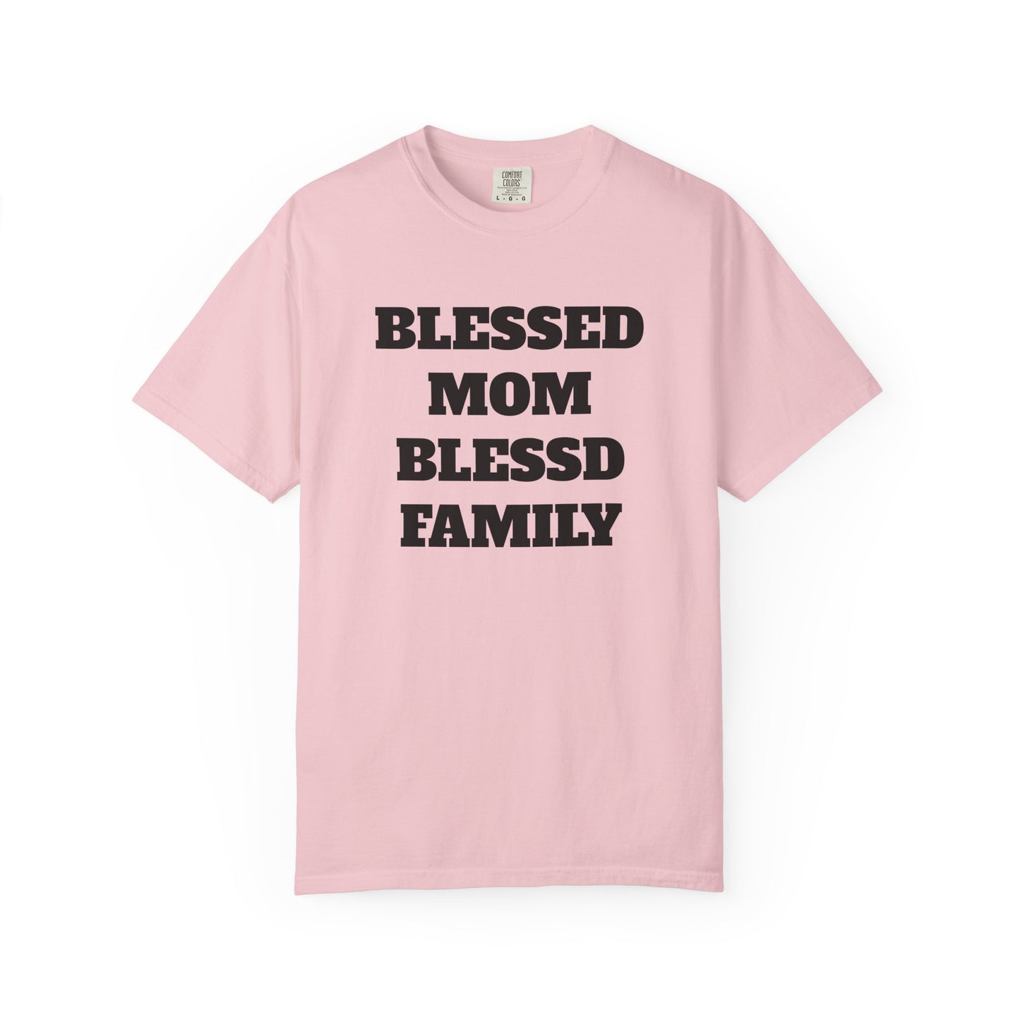 Blessed Mom Blessed Family T-Shirt