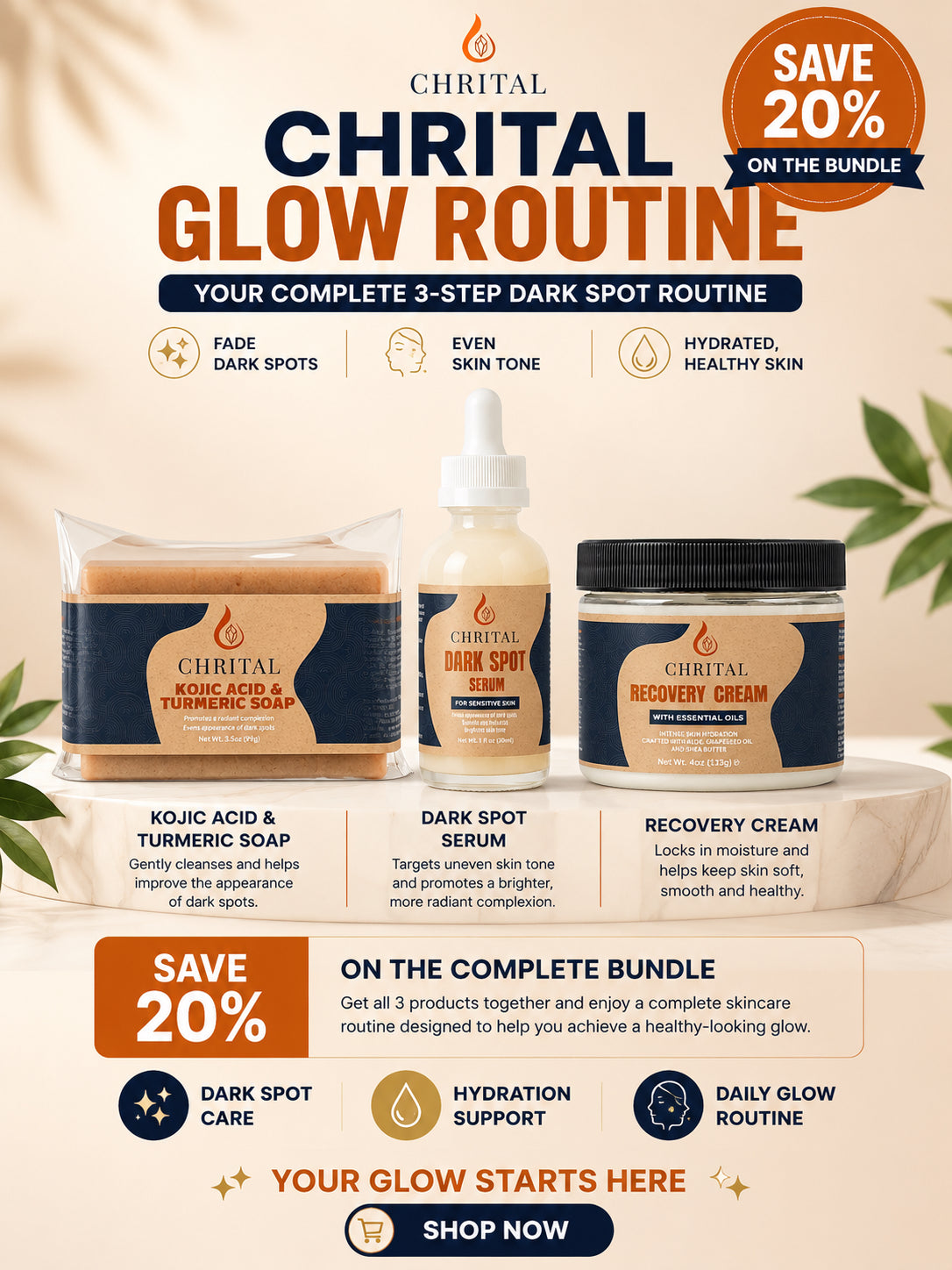 CHRITAL NEW GLOW BUNDLE